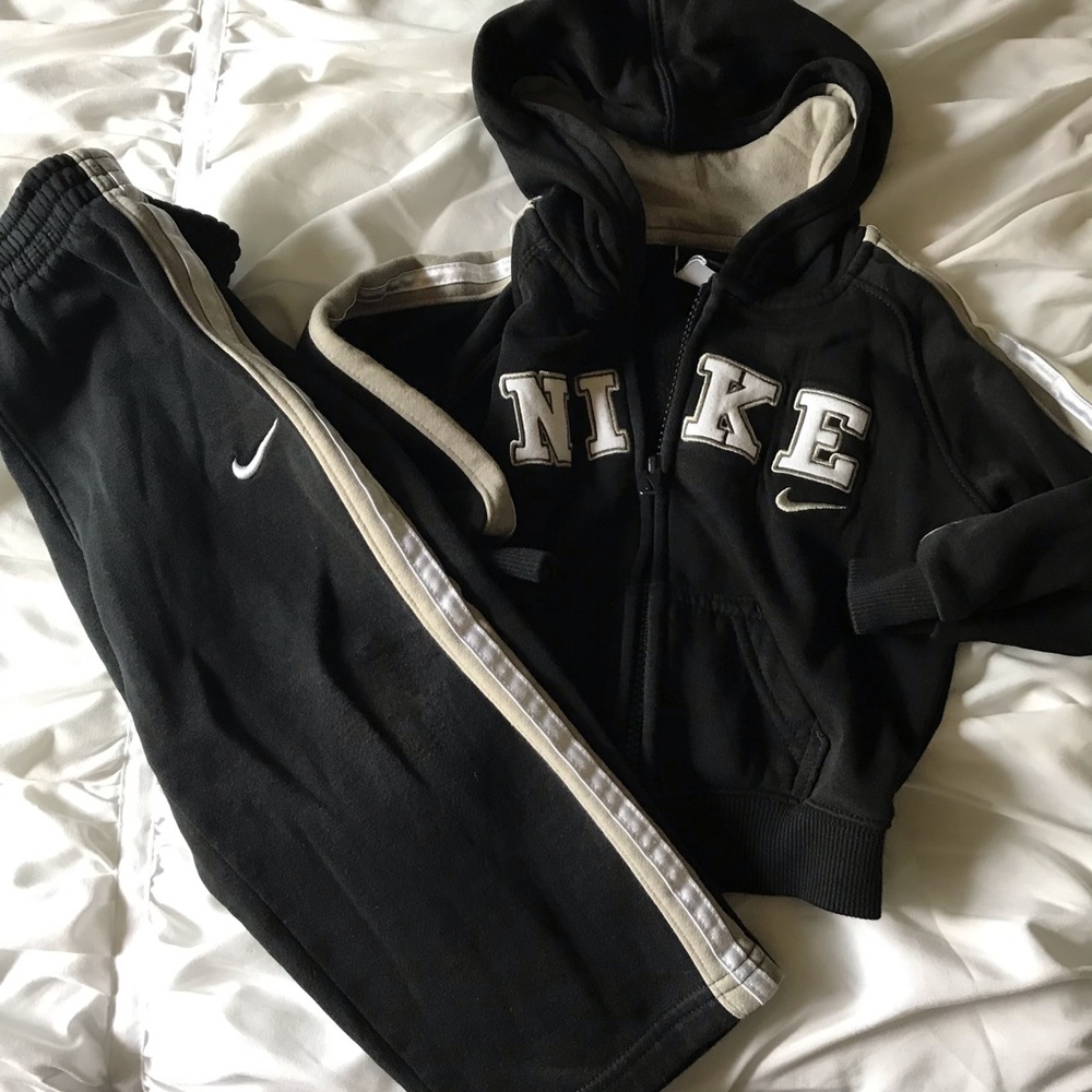 Nike matching jacket and pants, Nike shirt